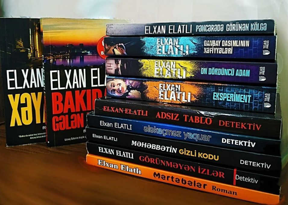 Elxan Elatlının kitabları